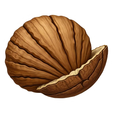 walnut with shall sticker