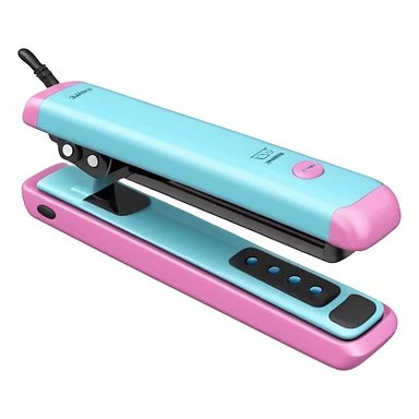 Cute Hair straightner different design, varous color sticker