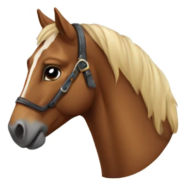 Western horse sticker