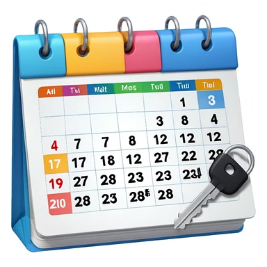 Fechas clave sticker