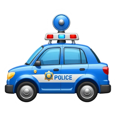 police car sticker