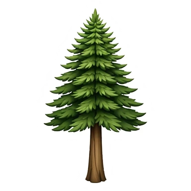 elegant royal cypress tree sticker