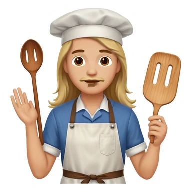 Cook longhair sticker