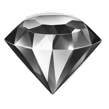 diamond with black and white  sticker