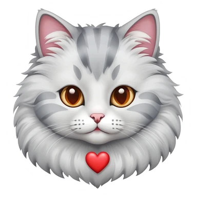 CAT with Heart  sticker