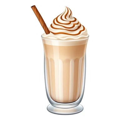 Cinnamon milkshake sticker
