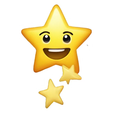 shinning star sticker