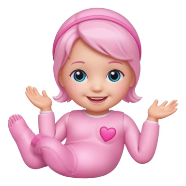 Toy baby  sticker