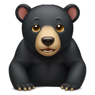 sun-bear sticker