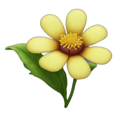 Ponce flower sticker