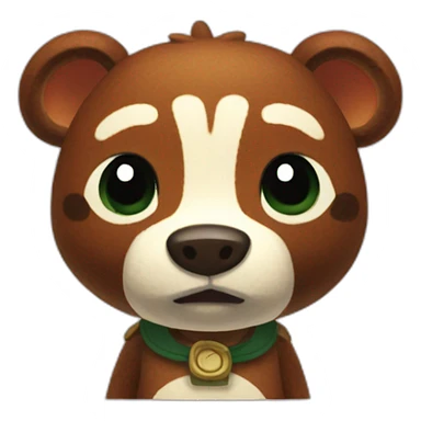 Animal crossing tom nook sticker