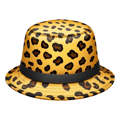 Animal print Hat sticker