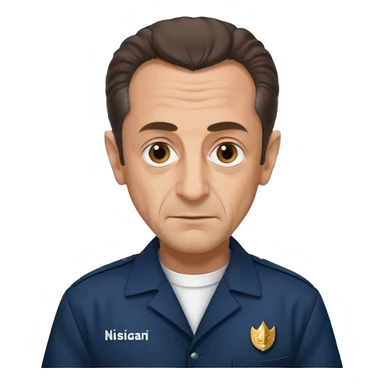 Nicolas sarkozy en prison  sticker