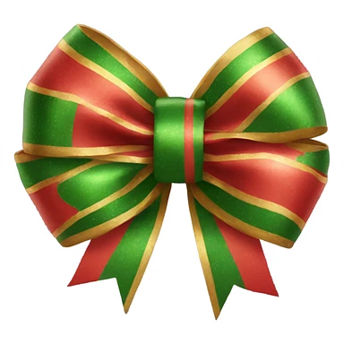 Christmas Bow sticker