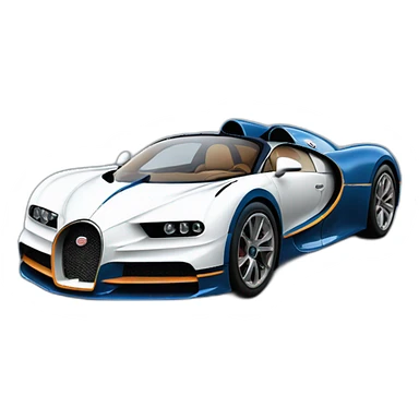 Bugatti Bolide sticker
