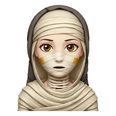 mummy girl sticker