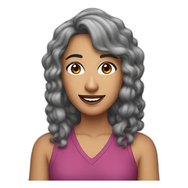 mel blatt from indipop sticker