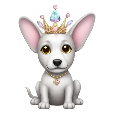 Dog fairy  sticker