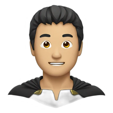 asian batman sticker