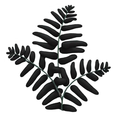 black fern sticker