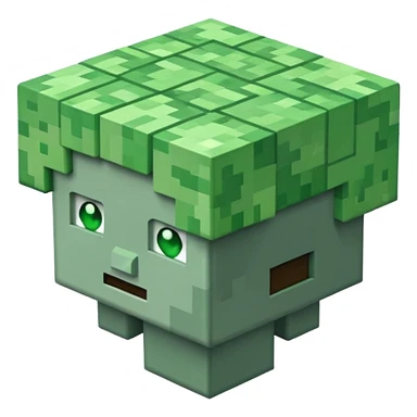 Minecraft hero brain  sticker