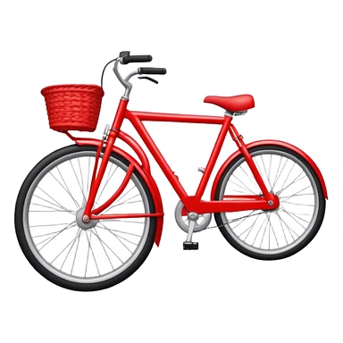 QR code with a picture of a red bike in the middle sticker