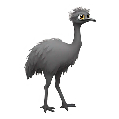 Jazz Emu sticker