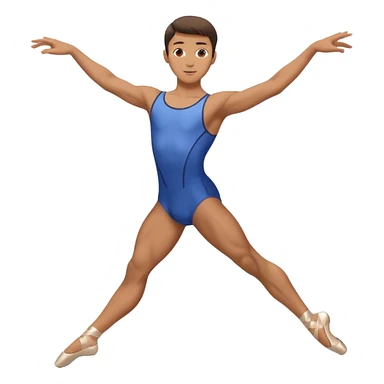 male.ballet dancer sticker