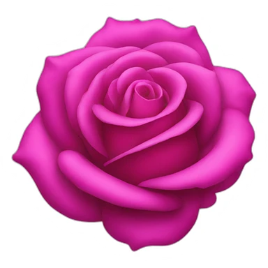 iPhone rose fuchsia sticker