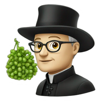 gregor mendel and his peas sticker