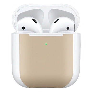 Airpods beige sticker