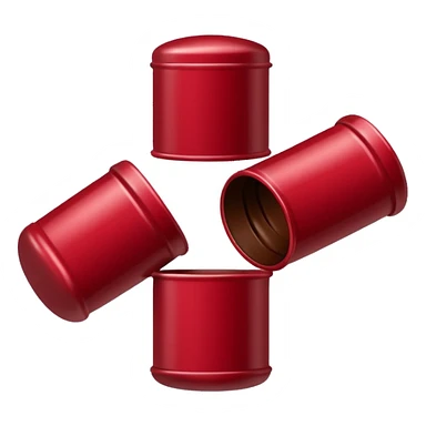  dark red vertuo coffee pods not the machine sticker