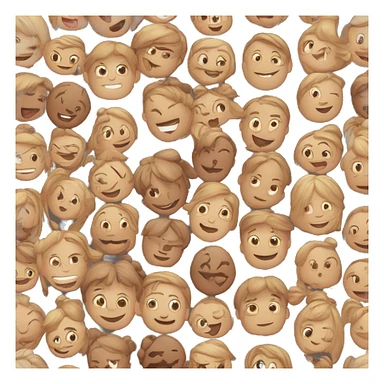 community, happy non mutilated faces￼  sticker