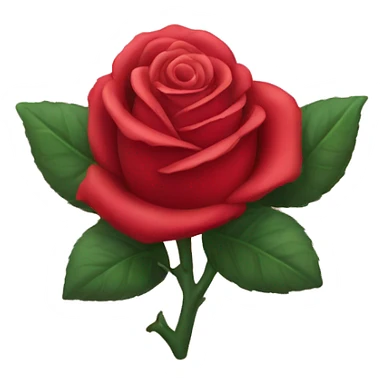 Rose Heart  sticker