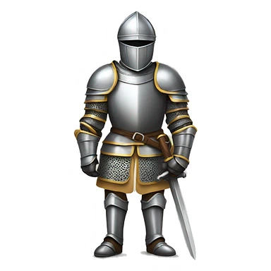 Knight in shiny armor  sticker