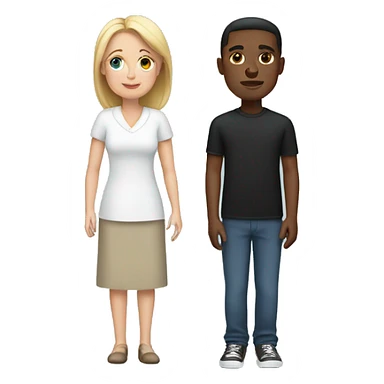 white mom, white dad, black son, black son sticker