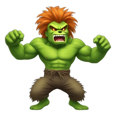 BLANKA DANCING sticker