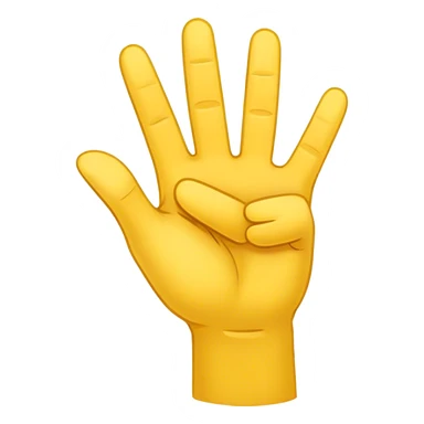 Yvl handsign yel sticker