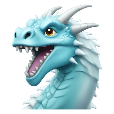ice dragon sticker