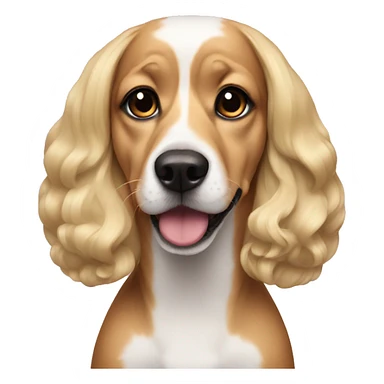 Drag queen dog sticker