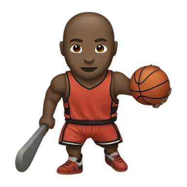 Warrior basketball sticker