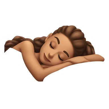 Cute Ariana Grande sleeping sticker