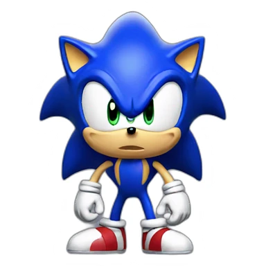 Darck Sonic sticker