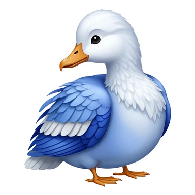Blue Goose  sticker
