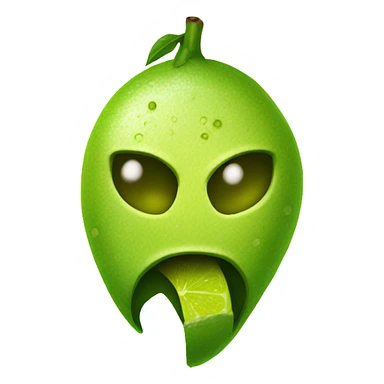 Lime that is sick sticker