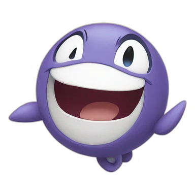 pokemon is laughing sticker