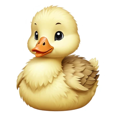 cute baby goose sticker