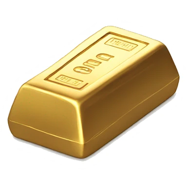 gold bar front sticker