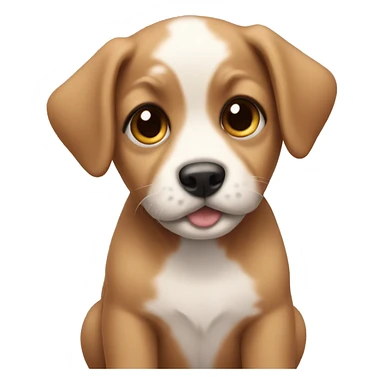 Small puppy sticker