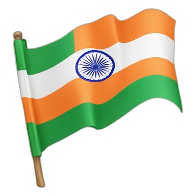 Indian flag sticker
